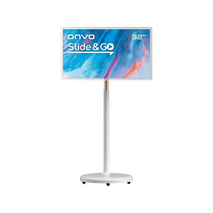 Onvo 32OVM6000 32'' 82 Ekran Slide&Go Hareketli Taşınabilir Android 13 Smart LED Dokunmatik Ayaklı Ekran