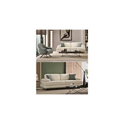 Velura Home & Living Neon Koltuk Takımı & Sırt Mekanizmalı Kanepe (3+3+1+1) - Görsel 3
