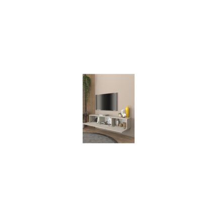 Dorpek Pergamon Tv Ünitesi & Sehpası 150 cm Kumtaşı - Görsel 3