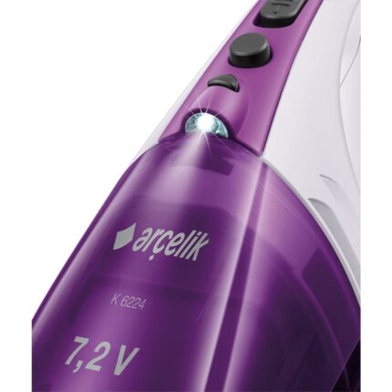 Arçelik 6224 Şarjlı El Süpürgesi 7.2V Kuru Kullanım Yıkanabilir Filtre ve Duvara Monte Şarj Standı - Görsel 4