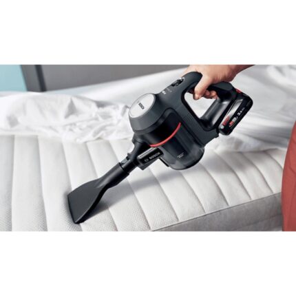 Bosch Şarjlı Dik Süpürge BBS712A 256W 2 Bataryalı Bükülebilir Boru Kuru Temizlik Dark Granite Renk - Görsel 2