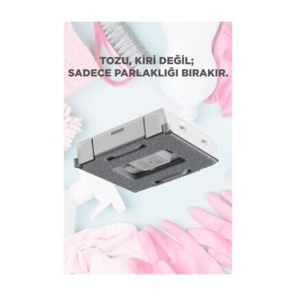 Torima Hutt Cam Temizleme Robotu Bezi 4lü Set A1 Uyumlu Mikro Fiber Yedek Bezi - Görsel 2