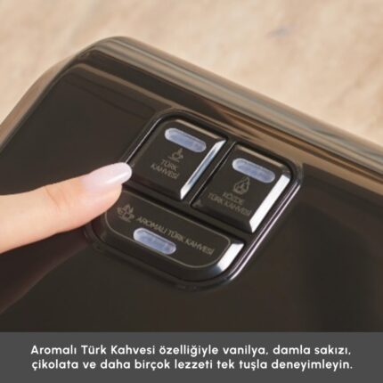 Karaca Hatır Hüps Aroma Sütlü Türk Kahve Makinesi Aqua Green - Görsel 4