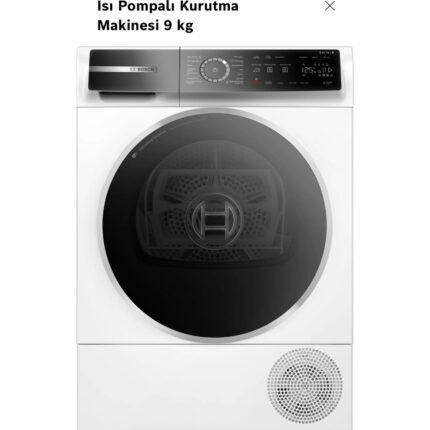 BOSCH WGB254A1TR Çamaşır  Makinesi   &   WQB245A0TR Kurutma Makinesi  ***2025 Model Orjinal Alman Üretimi BOSCH *** - Görsel 2
