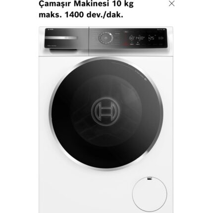 BOSCH WGB254A1TR Çamaşır  Makinesi   &   WQB245A0TR Kurutma Makinesi  ***2025 Model Orjinal Alman Üretimi BOSCH *** - Görsel 3