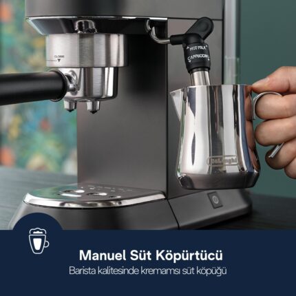 DeLonghi Dedica Manuel Espresso Makinesi EC 685.BK - Görsel 5