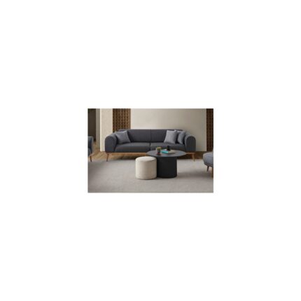 Edsy Home Rebull 3+3 Koltuk Takımı Antrasit - Görsel 3
