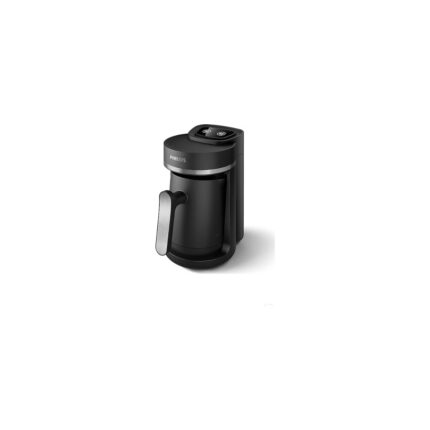 Philips HDA150/61 5000 Serisi Türk Kahvesi Makinesi, Közde Türk Kahvesi Pişirme Fonksiyonu, Kullanımı Kolay Dokunmatik Tuşlar Siyah & Metal, - Görsel 4