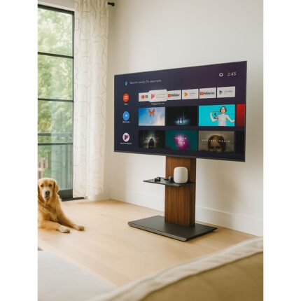Cletech Raflı LCD Televizyon Ünitesi 55” – 86” - Görsel 3