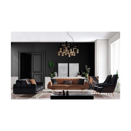 Showdeko Dortmund Vol2.2 3 Seater Sofa Yatak - Görsel 2