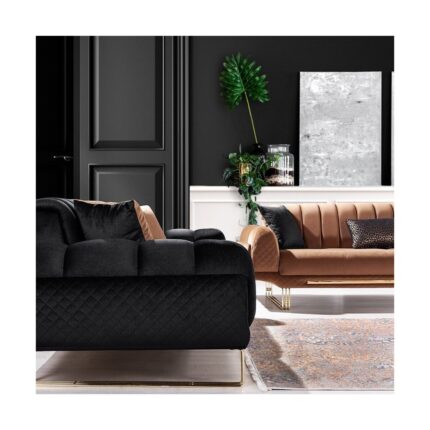 Showdeko Dortmund Vol2.2 3 Seater Sofa Yatak - Görsel 3