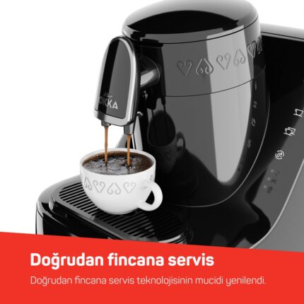 Arzum OK0040-2000 Elite Türk Kahve Makinesi Siyah-Krom - Görsel 4