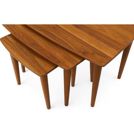Ayge Istanbul 3'lü Zigon Sehpa %100 Mdf Ahşap - Görsel 5