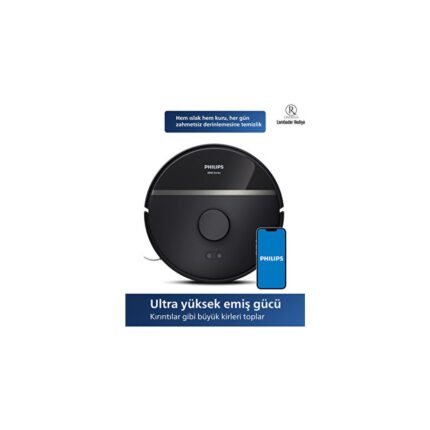 Philips 3ü 1 Arada Islak Kuru ve Moplu Premium Akıllı Robot Süpürge, 230DK - Gelişmiş Performans