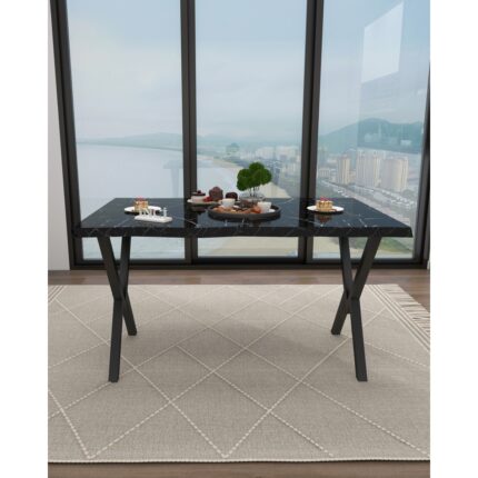 İnci Homeart Kütük Masa Kütük Görünümü Mdfmasa 80X120 - Görsel 3