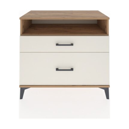 Dienni Hyperion Şifonyer Tek Raflı 2 Çekmeceli 88X44X80 Çam-Aytaşı