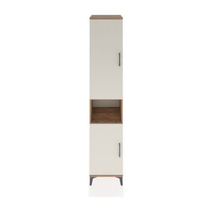 Dienni Hyperion Dolap 5 Raflı 2 Kapaklı 44X44X221 Çam-Aytaşı