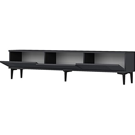 Ceneyra TSA1803A- Corsa Tv Stand, Tv Sehpası 180CM Antrasit - Görsel 5