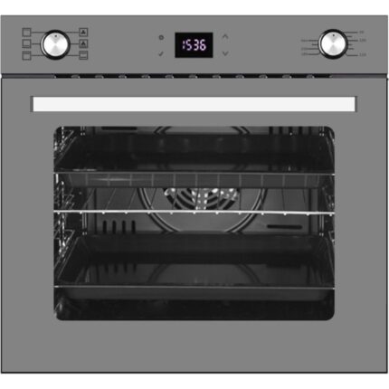 Ferre ve AFM Tech Markalı/SilentART GOE Sessiz  Antrasit-Gri Ankastre Set (D088-SA +FM2210 +FM7710) - Görsel 3