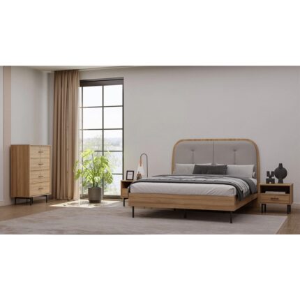 Doğtaş Glen Tortana Şifonyer 110 cm Yükseklik 69 cm Genişlik 41 cm Derinlik 4 Çekmeceli Modern Tasarım - Görsel 2