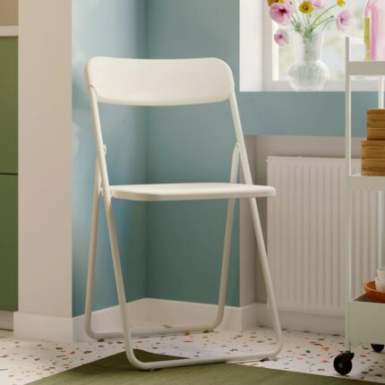 IKEA Vıhals Katlanır Sandalye Beyaz - Görsel 3