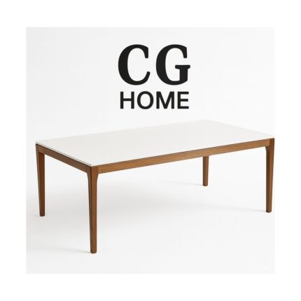 Cg Home Mono Orta Sehpa %100 Ahşap Lake Boya - Görsel 4