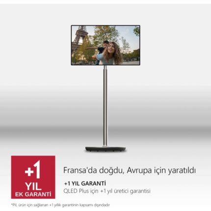THOMSON Go Plus + Kulaküstü Kulaklık ve Webcam Hediyeli Hareketli Taşınabilir Android 32" 81 Ekran 4K Ultra Hd Dokunmatik, Döndürülebilir, Tekerlekli, Dahili Hoparlörlü Tablet 32UE5M45 - Görsel 3