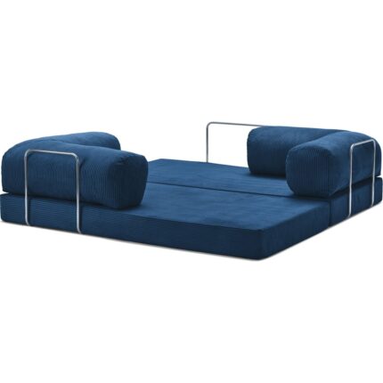 Dechome Meganest 200x100 Modern Fitilli Kadife Kanepe| Yatak Olabilen, Dayanıklı Orta Sert Sünger, Yıkanabilir Kılıf - Görsel 5