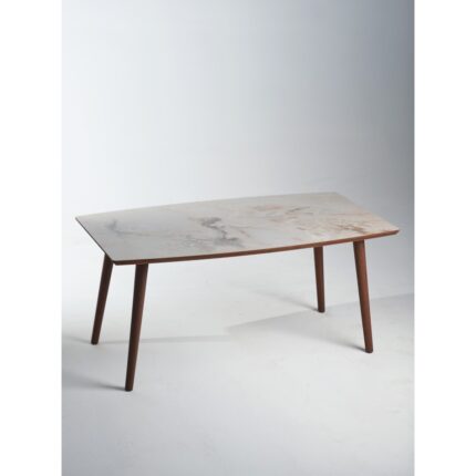 Ayge Istanbul Orta Sehpa %100 Mdf Gri Mermer - Görsel 3