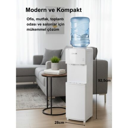 GBLOK 1119BW Soğuk Su Sebili Beyaz - Görsel 4