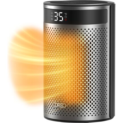 Dreo Atom 416 Akıllı Elektrikli Isıtıcı – Hızlı Isıtma, Sessiz Çalışma, Enerji Tasarruflu Kompakt Tasarım - Görsel 2