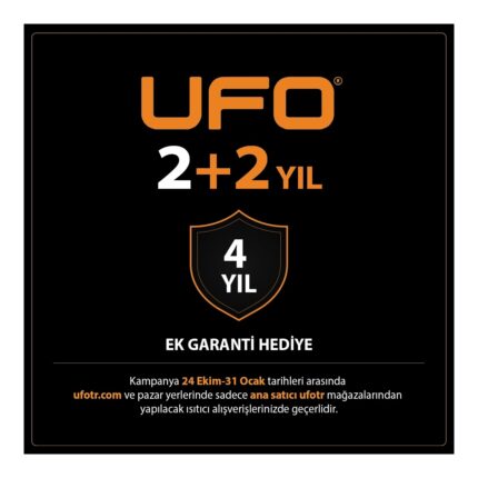 UFO Star S/3000 W Duvar Tipi Isıtıcı - Uzaktan Kumandalı - Görsel 2