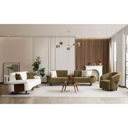 Cavissa Home Living Pars Modern Mekanizmalı Koltuk Takımı 4+3+1