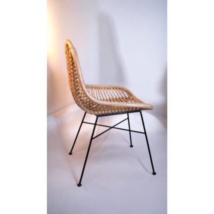 Versa El Işçiliği Doğal Rattan Sandalye – Bali Ithal, Sürdürülebilir Tasarım - Görsel 3