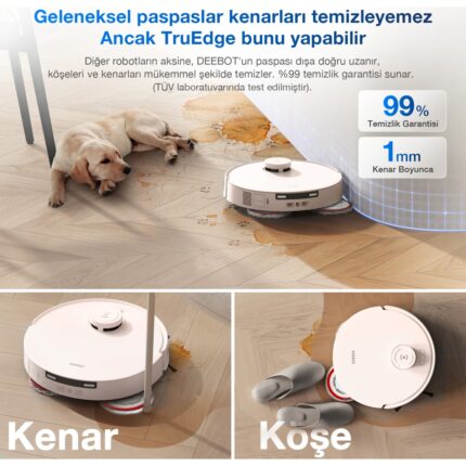 “Ecovacs Deebot T30 Pro Omni Akıllı Robot Süpürge ve Paspas - Görsel 3