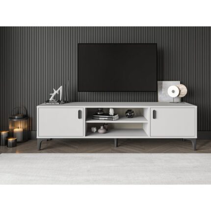 Storish Sardes Tv Sehpası 180 Cm Beyaz