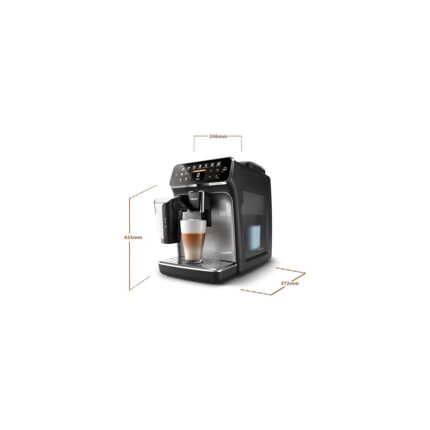 Yenibağ Store EP4346/70 Tam Otomatik Espresso Makinesi, 1.8 L Kapasite, Zamanlayıcı, Mat Siyah - Görsel 3