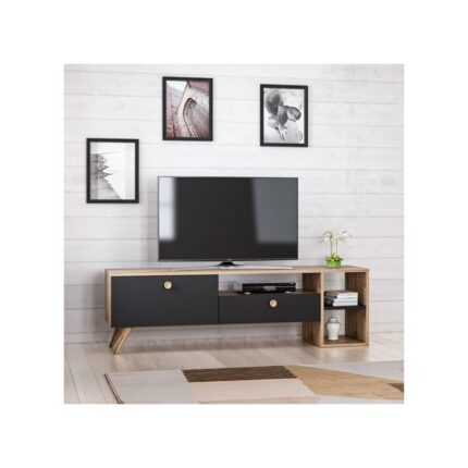 Yenibağ Store Tv Ünitesi Siyah - Görsel 3