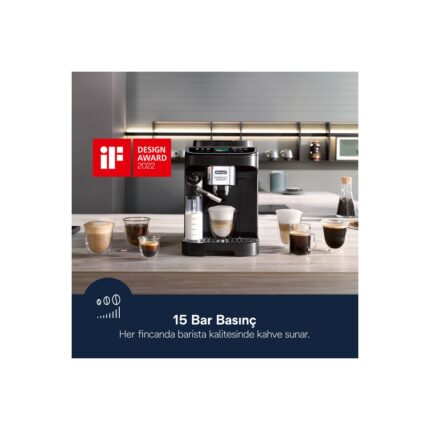 DeLonghi Magnifica Evo, Ecam310.60.B Next Tam Otomatik Espresso Kahve Makinesi - Görsel 2
