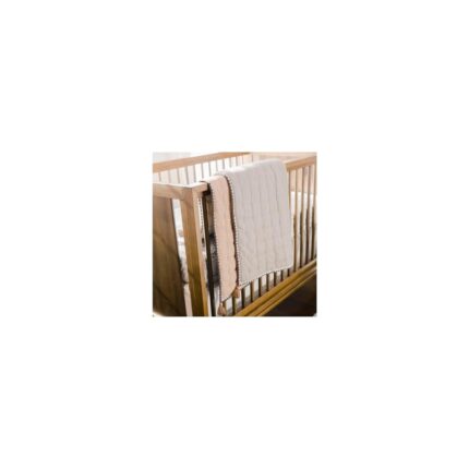 Mena Rise Baby Battaniye, Yumuşak Pamuk Kapitone Çocuk Odası ve Küçük Çocuk Battaniyesi, Erkek ve Kız Çocukları Için, Bakır, 91,4 cm x 91,4 Cm, Ezra Baskı - Görsel 3