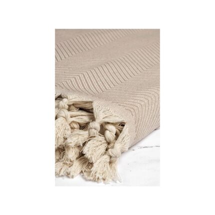 Concept Trendy Koltuk Örtüsü Bej 2'li Set 170X230CM - Görsel 2