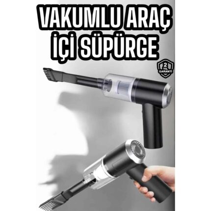 Ronanna Araç Içi Süpürge Filtreli Şarjlı Süpürge Vakumlu Yıkanabilir
