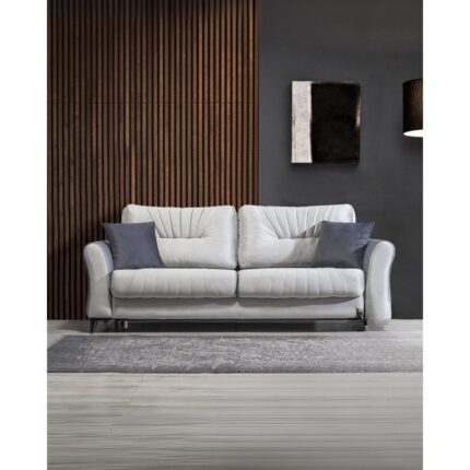 Velura Home & Living Alaf Üçlü Kanepe & 3'lü Koltuk - Gri