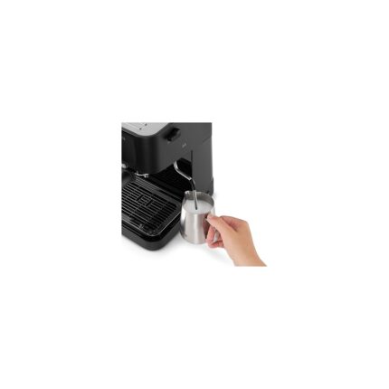 Stilosa Ec 230.BK – Geleneksel Espresso Süzgeç Makinesi, Manuel Süt Köpürtücülü Espresso Makinesi, Espresso Tozu, 1 L Su Tankı, Siyah - Görsel 4