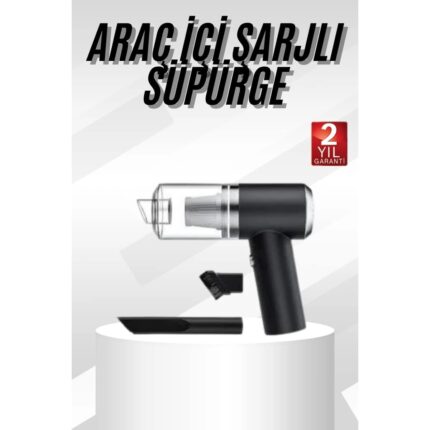 Ronanna Oto Araç Ev Taşınabilir El Tipi Süpürge Mini Araç Süpürgesi Vakumlu