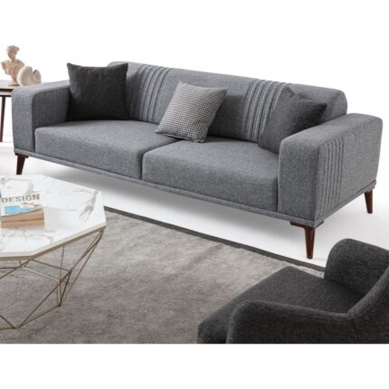 Edsy Home Regnar 3+1 Koltuk Takımı Gri