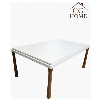 Cg Home Alvin Bohem Sehpa Orta Sehpa Ahşap Lake Boya - Görsel 2