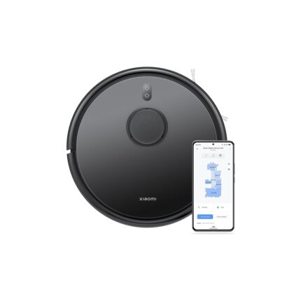 Robot Vacuum S20, 5000PA Emiş Gücü, Akıllı Robot Süpürge, Siyah