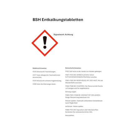 Bosch Siemens Orijinal 6 x Bosch Siemens Kireç Giderme Tableti Tassimo Bsh 310967 - Görsel 3