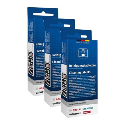 3 x 10 Orijinal Reinigungstabletten Siemens Neff Gaggenau